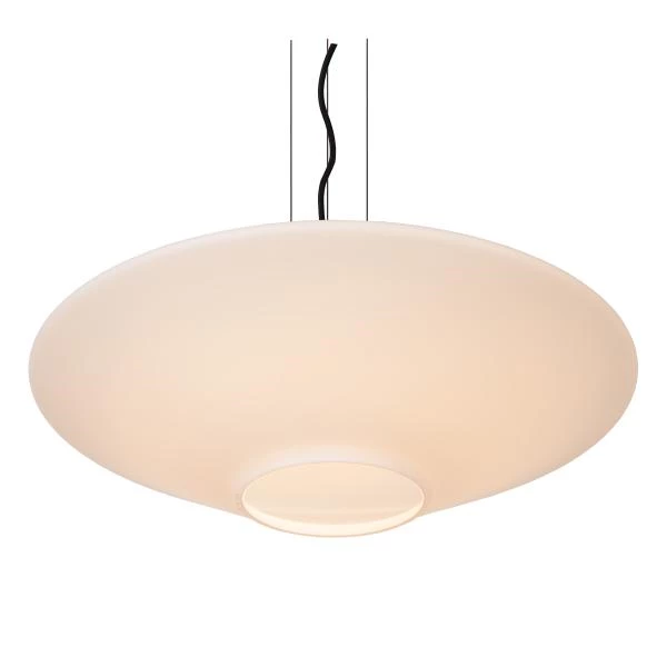 Lucide TREVOR - Pendant light - Ø 50 cm - 1xE27 - Opal - detail 1